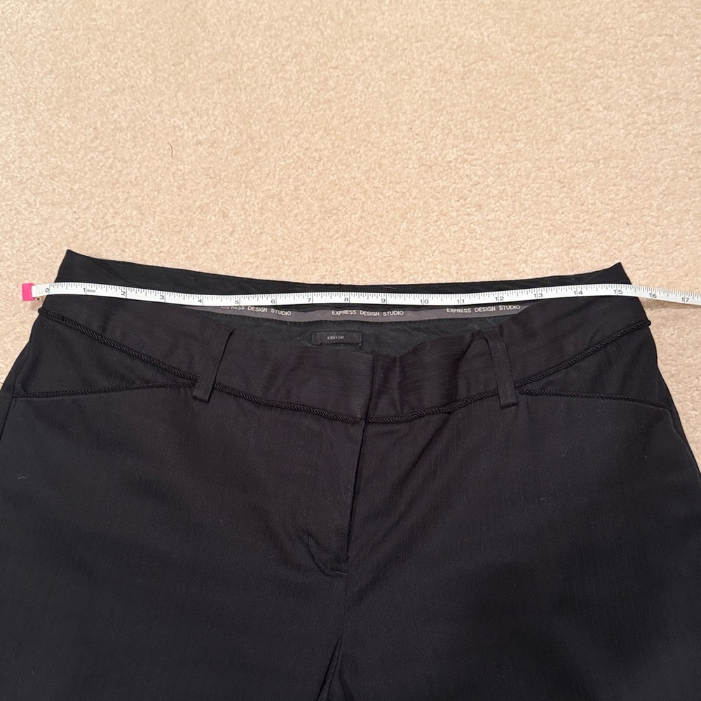 Black Express Editor pants-size 8 - Picture 7 of 9